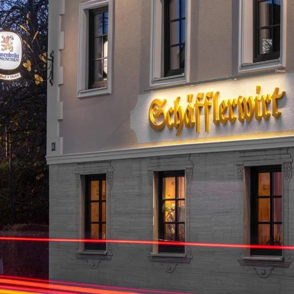 Hotel Schäfflerwirt, hotel v destinaci Aschheim