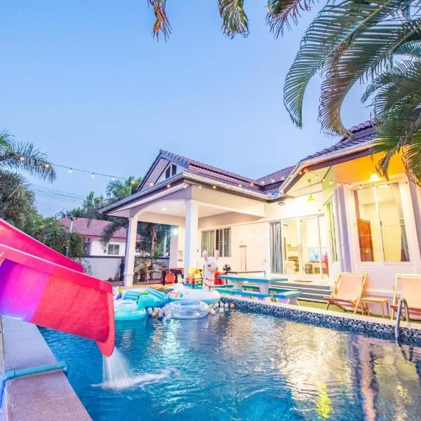 Cool Cool บางเสร่พูลวิลล่า โรงแรมในสัตหีบ