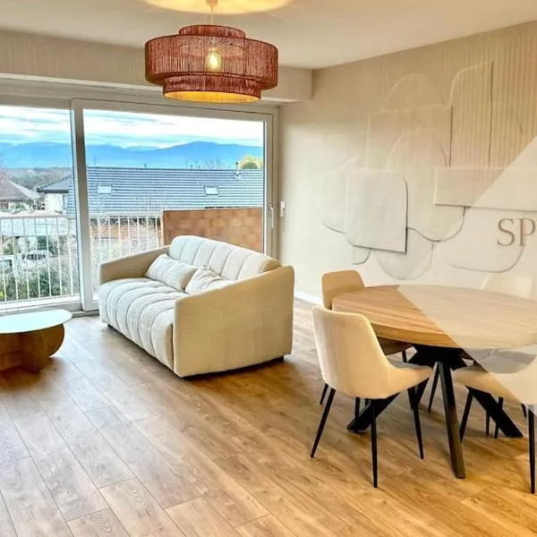 L'Élégance de Bellevue, hotel in Divonne-les-Bains