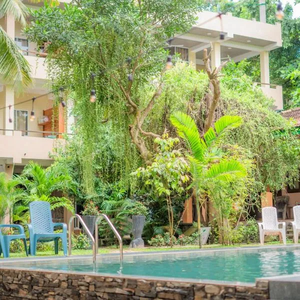 Monkey villa, hotel i Hikkaduwa