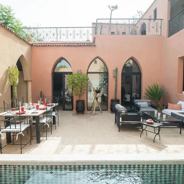 Charmante villa avec piscine privée à 10 min du centre de Marrakech, hotel v Marrákéši