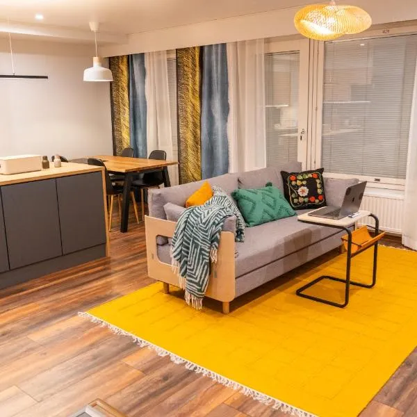 City Luppo - Spacious, Smart, Warm, Sauna, Wi-Fi, viešbutis Rovaniemyje
