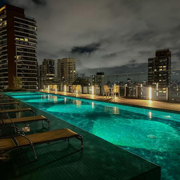 Studio Jardins 22 Andar - Varanda com Vista Panorâmica