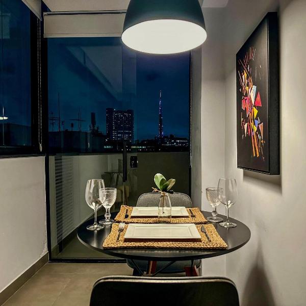 Studio Jardins 22 Andar - Varanda com Vista Panorâmica, Piscina, Sauna e Academia - Foto 5