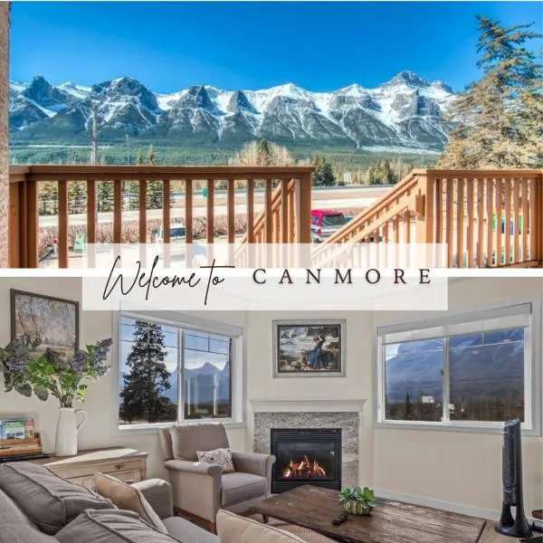 B212 Hot Tub, AC x3, parking, 2 min to Banff Gate, hotel a Canmore