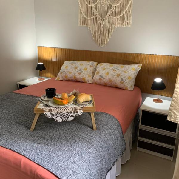 Apartamento na praia com Ar Condicionado