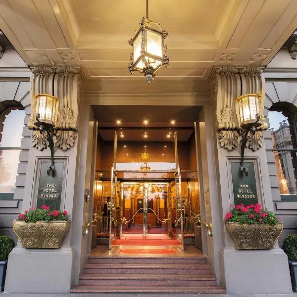 The Hotel Windsor、メルボルンのホテル