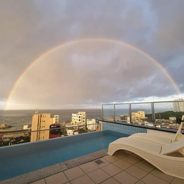 Gangneung Skaria Poolvilla, hotel i Gangneung