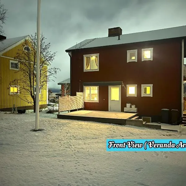 Kiruna Accommodation Vintergatan 5B, Villa for 10 Person, hotel v destinaci Kiruna