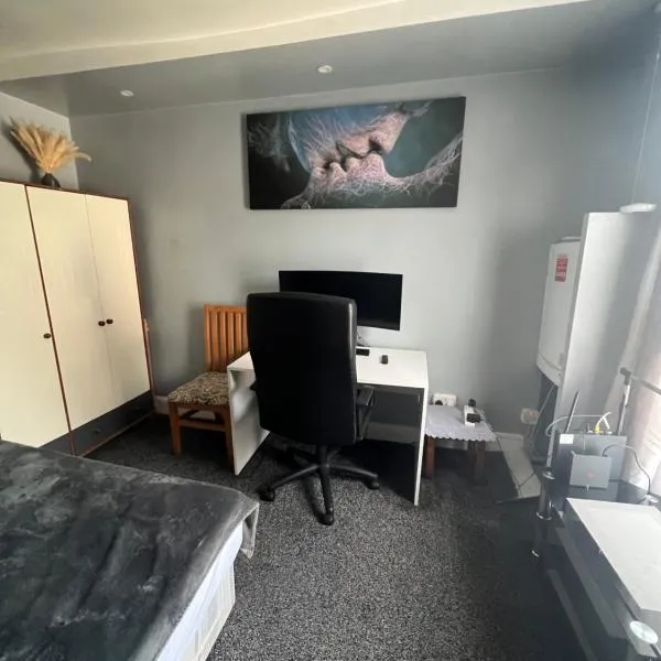 room near Luton center, hotel v Lutonu