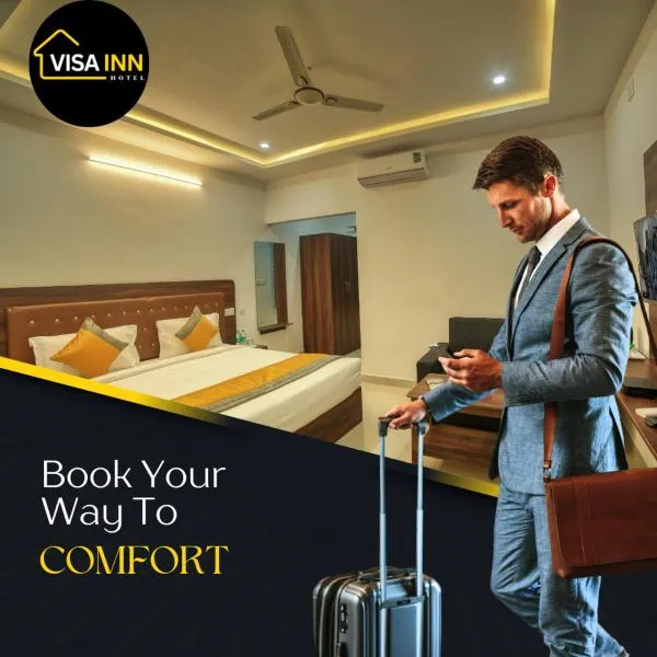 Visa Inn Hotel 4kms from Airport l Free Airport pickup & drop 24x7, hotel v destinaci Bengalúr