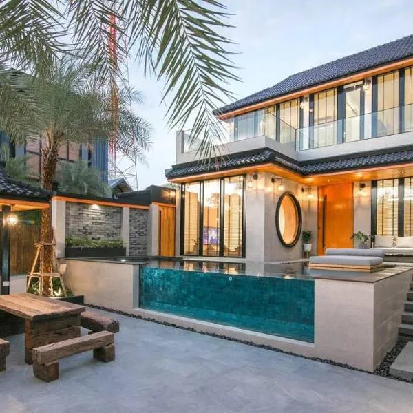 The Cozy Pool Villa - 4BR&BBQ, 5 Min Walk to the Beach, hotel v destinaci Hua Hin