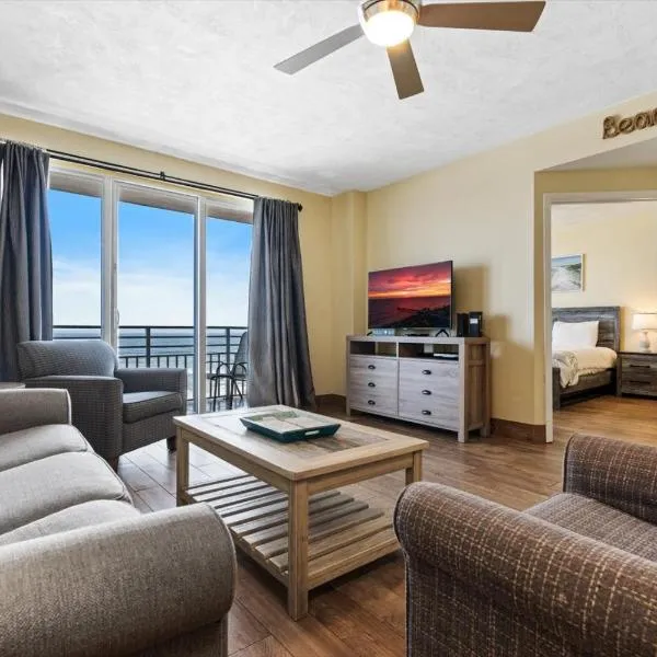 Newly Renovated Paradise 8th Floor 2BR with Private Oceanfront Balcony at Ocean Walk Resort, Hotel in Daytona Beach