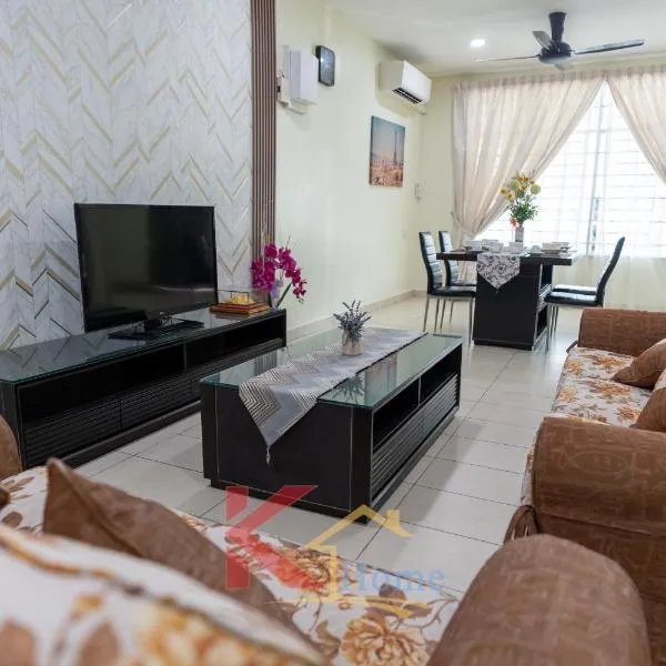 K Home - Cozy 3-Storey Landed 5R4B-16 Pax- 5mins City Centre & IMAGOMALL, hotel v destinaci Kota Kinabalu
