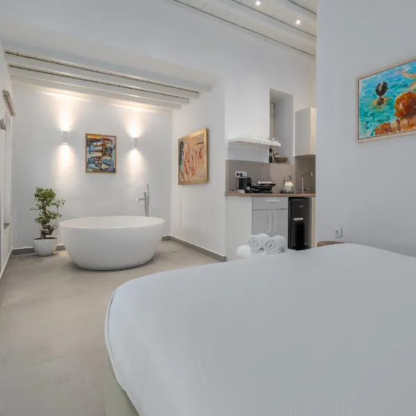 Rabagas Suites Luxury - In The Heart of Sifnos, hotel v destinaci Apollonia
