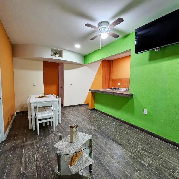 Sensity Home Departamento 7, Colorido y amplio Familiar, hotel a Tehuacán