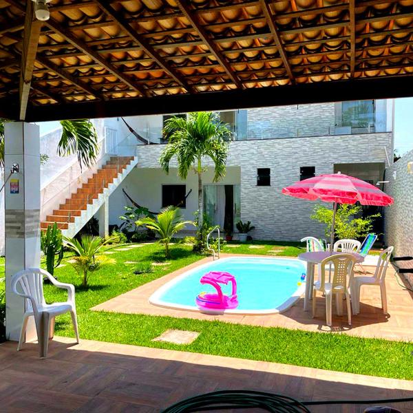 2 Casas - 4 minutos da Orla Pôr do Sol, 1-4 Quartos, Piscina, Churras, - Foto 4