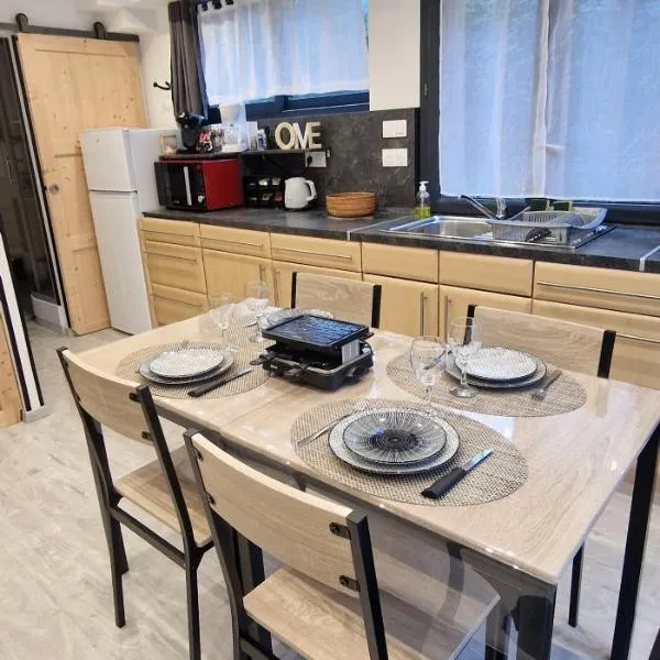 Studio 30m2 avec chambre, hotel v destinácii Magland
