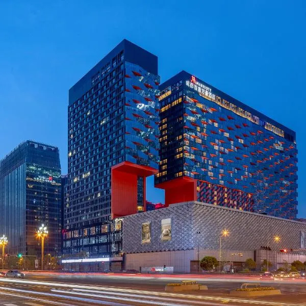 成都 マリオット ホテル ファイナンシャル センター（Chengdu Marriott Hotel Financial Centre）、成都市のホテル