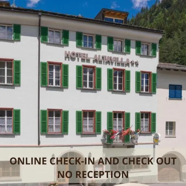 Altavilla, Self Check-In, hotel v destinaci Poschiavo