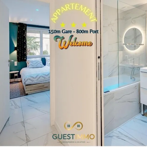 Ô Repos des artistes - Balcon & Spa, hotel in Toulon
