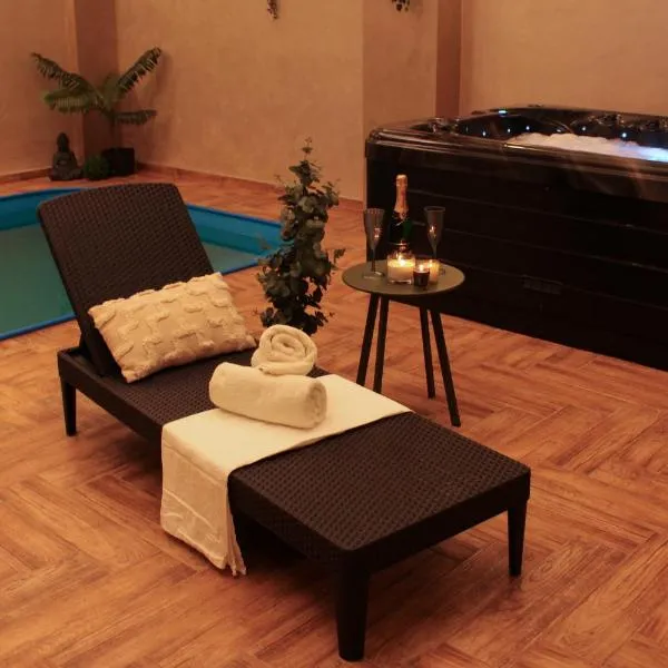 Wellness Tajemství Lucy, hotel v destinaci Příkosice
