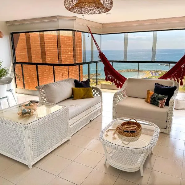 Beach front 9 min to airport DosLocosDeViaje、マイケティアのホテル