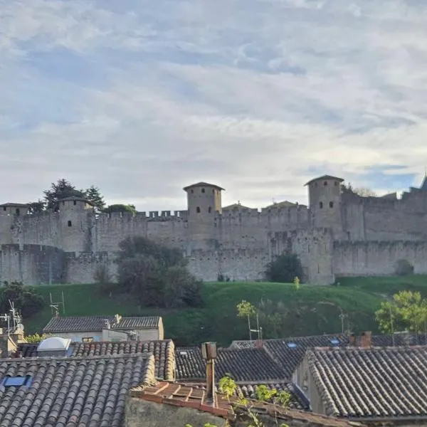 Vue Cité Médiévale Castel View, hotel v Carcassonne