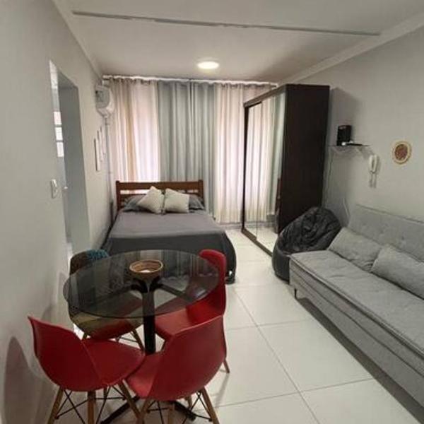 Apartamento São Vicente frente a praia