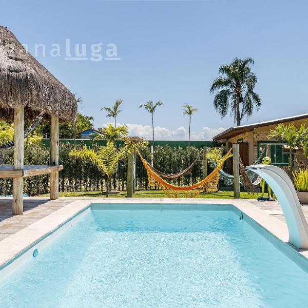 Cabana Papagaio Piscina Climatizada e área gourmet