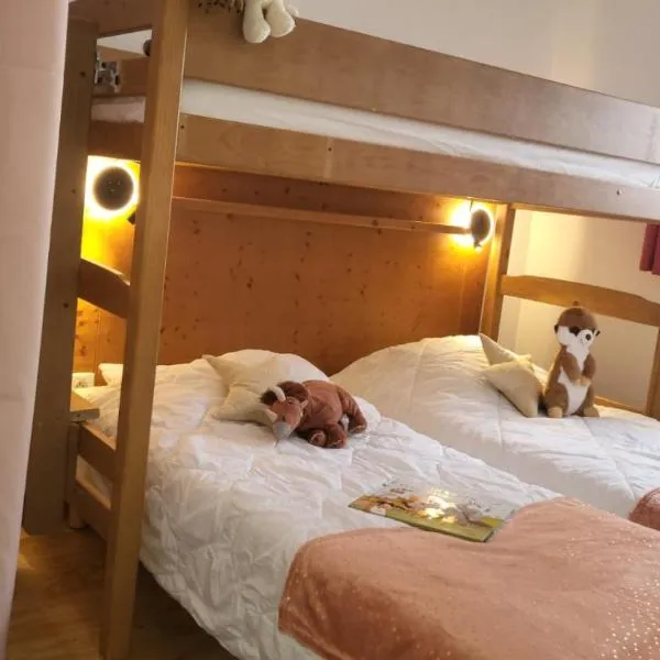 Appartement proche piste et près de l'Ecole de Ski – hotel w mieście Chamrousse