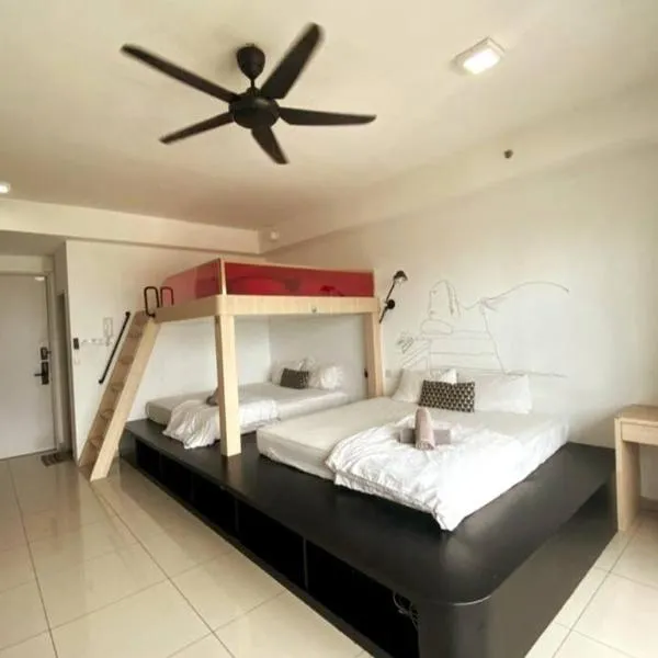 Spacious i-City Studio home 3 Beds by Nuriman, hotel in Shah Alam