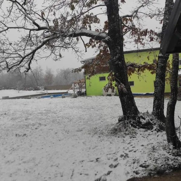 Lika Relax and Party House with sauna, jacuzzi and outdoor heated swimming pool, hotel em Lovinac