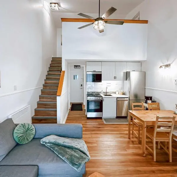 Le Treehouse by Gestion ELITE、モントランブランのホテル