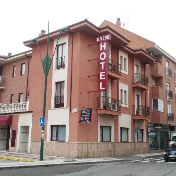 Hotel Alfageme, hotel a Trobajo del Camino