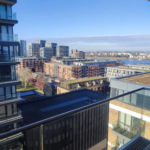Grandeaur 2-bedrooom apartment in Royal asenal with Riverview, hotel v destinaci Woolwich