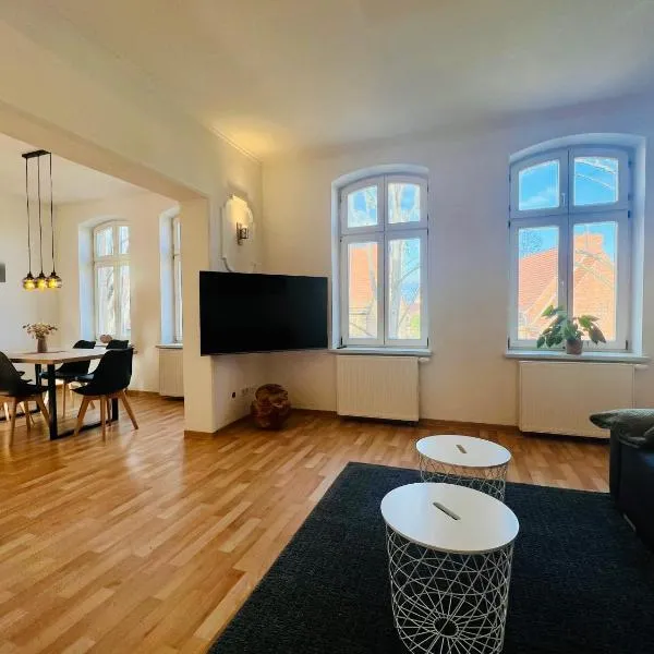 Komfortable Ferienwohnung im Stadtzentrum und Seenähe, viešbutis mieste Großräschen