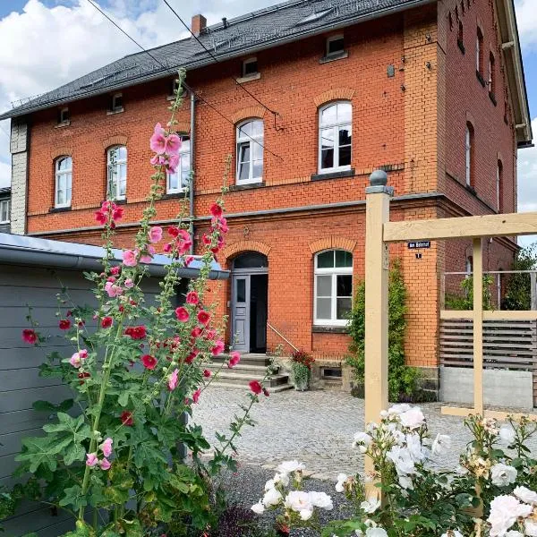 Bahnhof Frauenstein SCHLOSSBLICK, hotel in Frauenstein