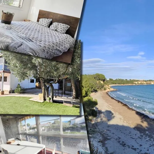 Piso Cap Roig dans parc privé à 200 m de la plage, hôtel à L'Ampolla