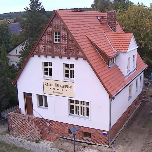 Gemütliche Wohnungen in Wansdorf im denkmalgeschützten Haus, hotel v mestu Wansdorf