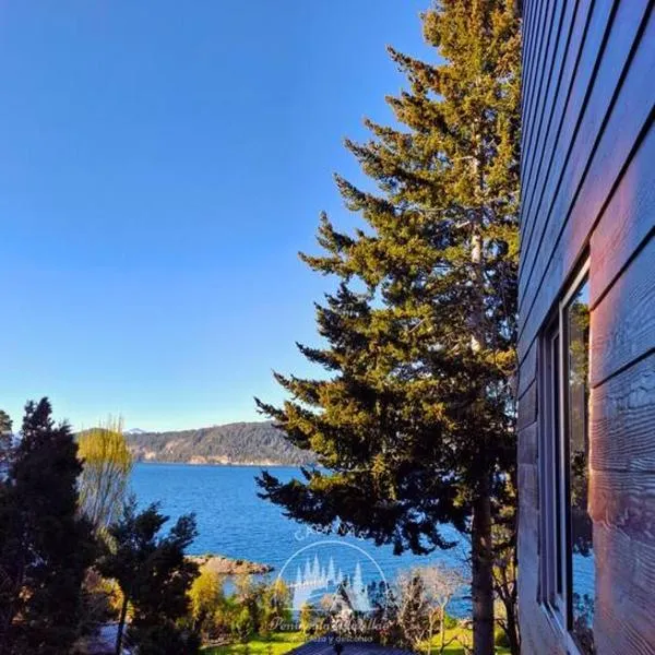 Cabaña Amancay con salida al Lago, hotell i San Carlos de Bariloche