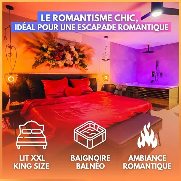 SERENITY Suite - Love room Bonheur, hotel in Vénissieux