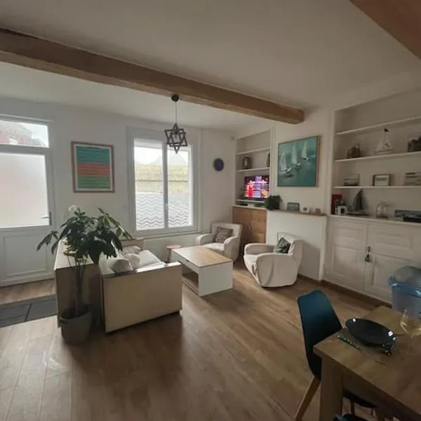 Maison avec jardin, hotel v destinaci Cayeux-sur-Mer