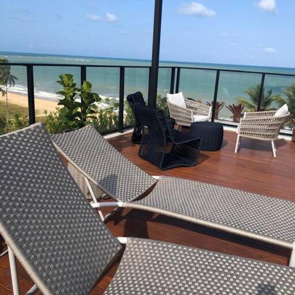Flat pé na areia Jardim Oceania - João Pessoa