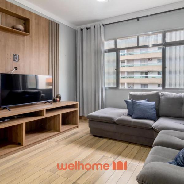 Apartamento a 500m da praia na Praia Grande
