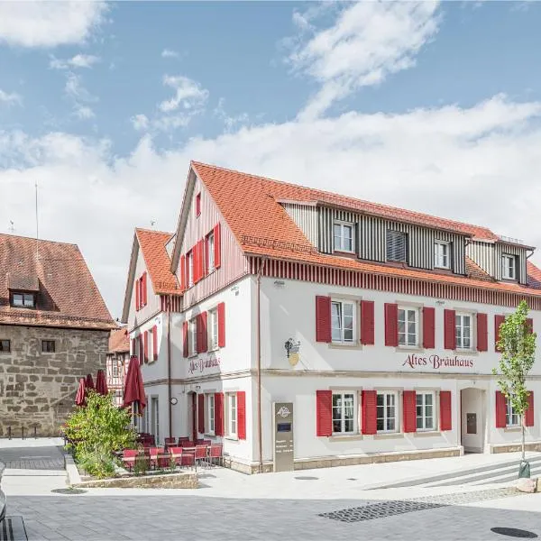 Hotel Altes Bräuhaus, hotel v destinaci Gaildorf
