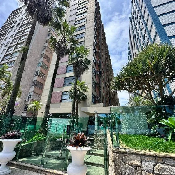 Frente Mar com garagem, Ar Condicionado e WI-FI grátis em Santos, hotel v destinaci Santos