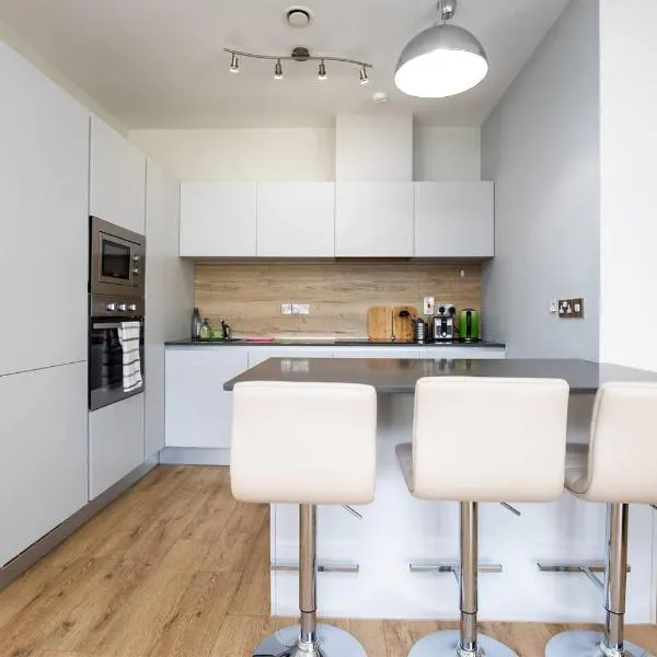 Deluxe Seaview Apartment, hotel v destinaci Dun Laoghaire