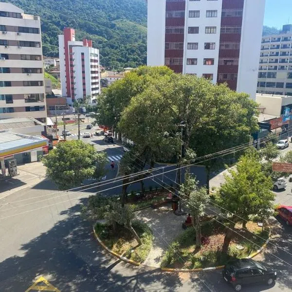 Apt centro com garagem wifi próximo a congressos, hotel v destinaci Águas de Lindóia