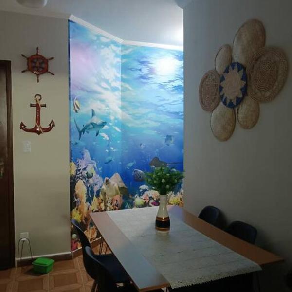 Apartamento com varanda e churrasqueira vila caiçara